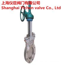 Flange Bevel Gear Knife Gate Valve